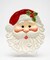 Christmas Hand Painted Ceramic Santa Claus Decor Plate, Home Décor, Gift for Her, Gift for Mom, Kitchen Décor, Christmas Décor